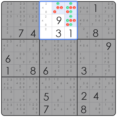sudoku board